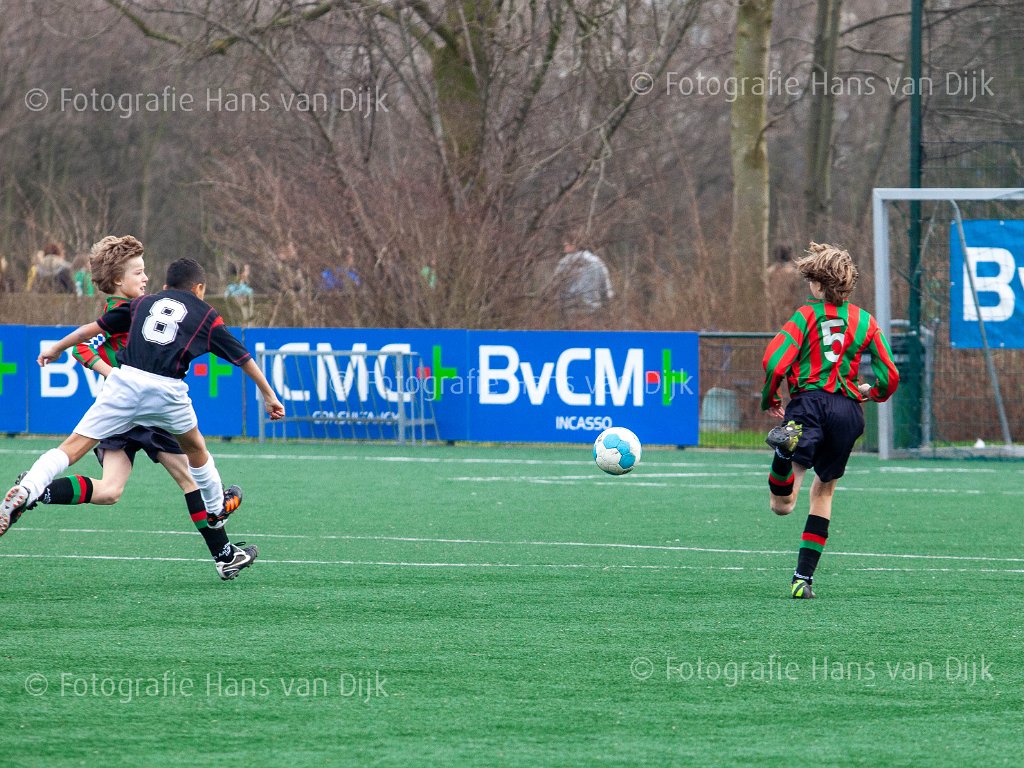 Pancratius D1 - Jong Aalsmeer United D1 uitslag 8 - 0