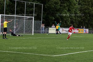 Tijdens het feestweekend nacompetitie Pancratius A1 – KFC A1 uitslag 3- 1 Pancratius wint na starfschoppen