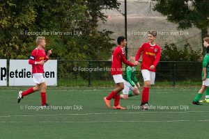 Pancratius zondag 30 oktober met O15-4 tegen RODA 23 en team foto van zondag O15-1